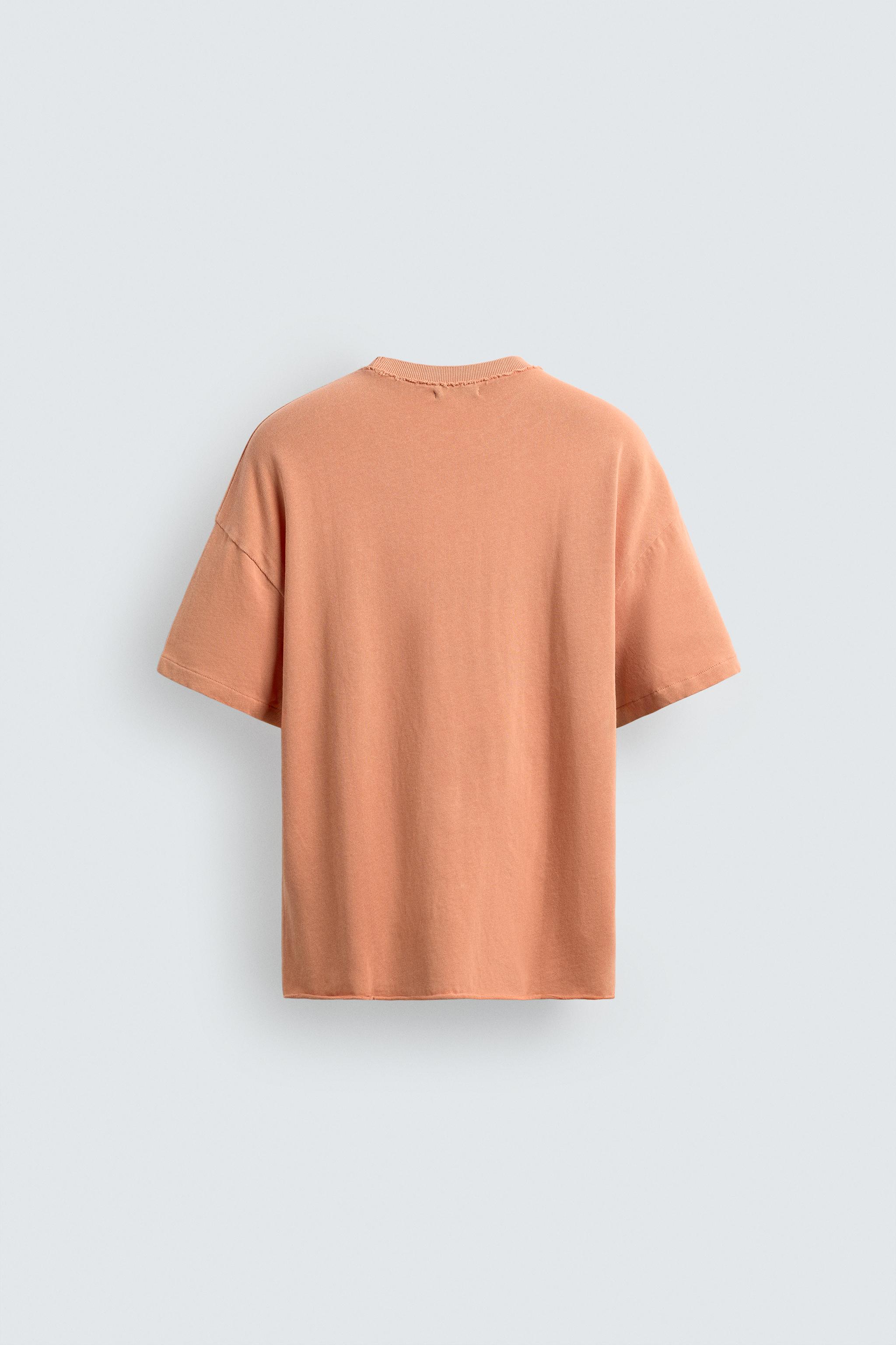 IRREGULAR FINISH KNIT T-SHIRT